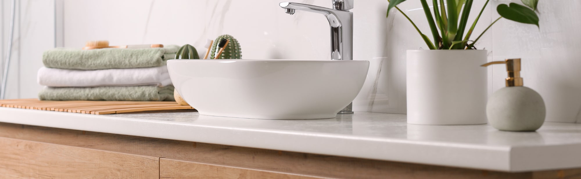 Bathroom Tops, Doors & Panels Bespoke Bathroom Worktops